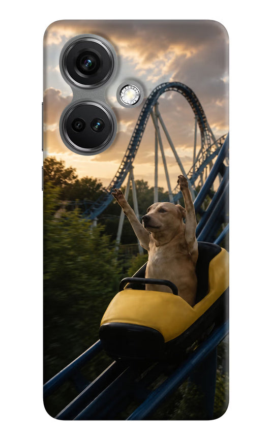 Rollercoaster Dog OnePlus Nord CE 3 5G Hard Case Back Cover by Casekaro