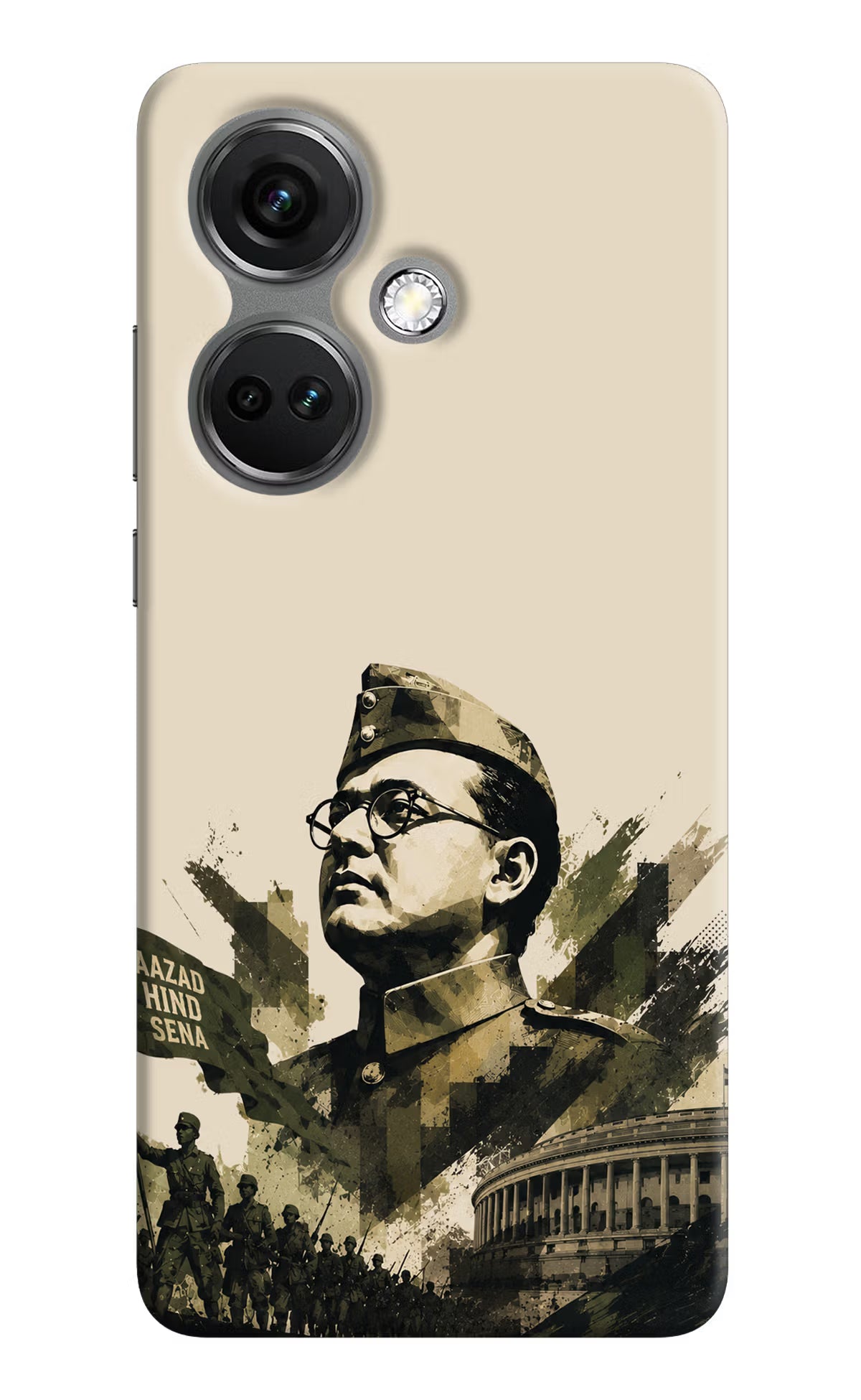 Netaji Rising OnePlus Nord CE 3 5G Back Cover