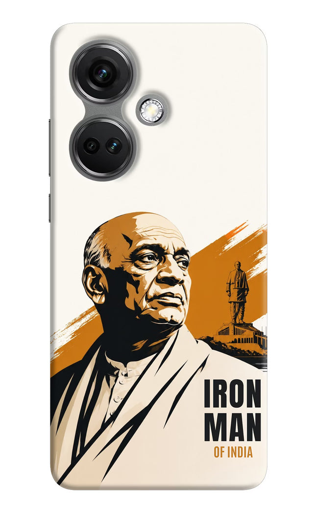 Sardar Patel Iron Will OnePlus Nord CE 3 5G Hard Case Back Cover by Casekaro
