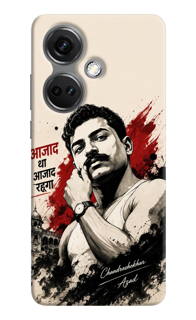 Chandrashekhar Azad Fearless OnePlus Nord CE 3 5G Hard Case Back Cover by Casekaro