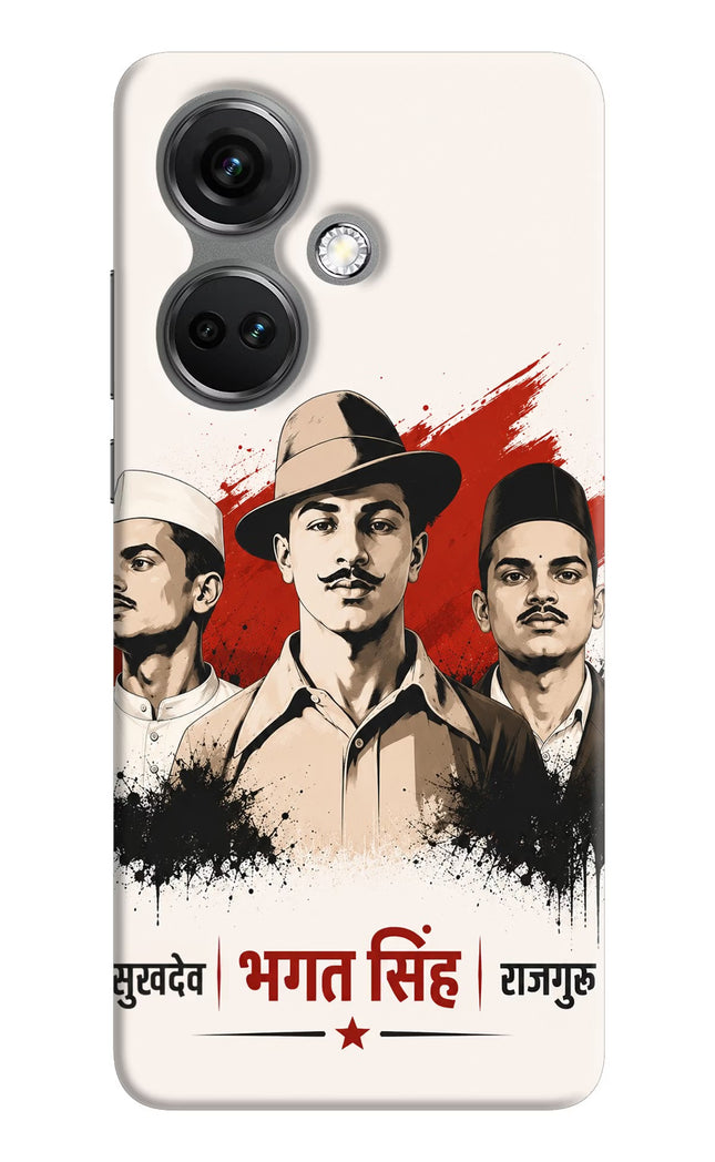 Bhagat Singh Trio OnePlus Nord CE 3 5G Hard Case Back Cover by Casekaro