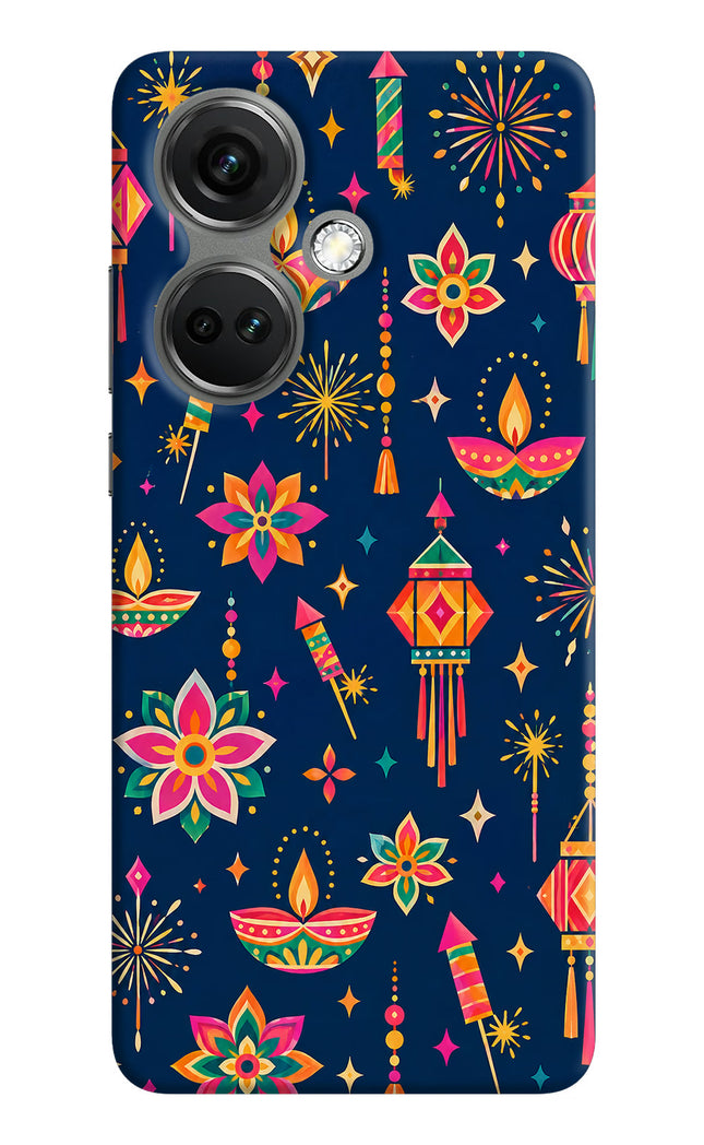 Festive Pop OnePlus Nord CE 3 5G Hard Case Back Cover by Casekaro