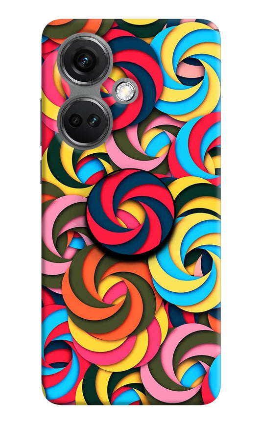 Spiral Pattern OnePlus Nord CE 3 5G Pop Case by Casekaro