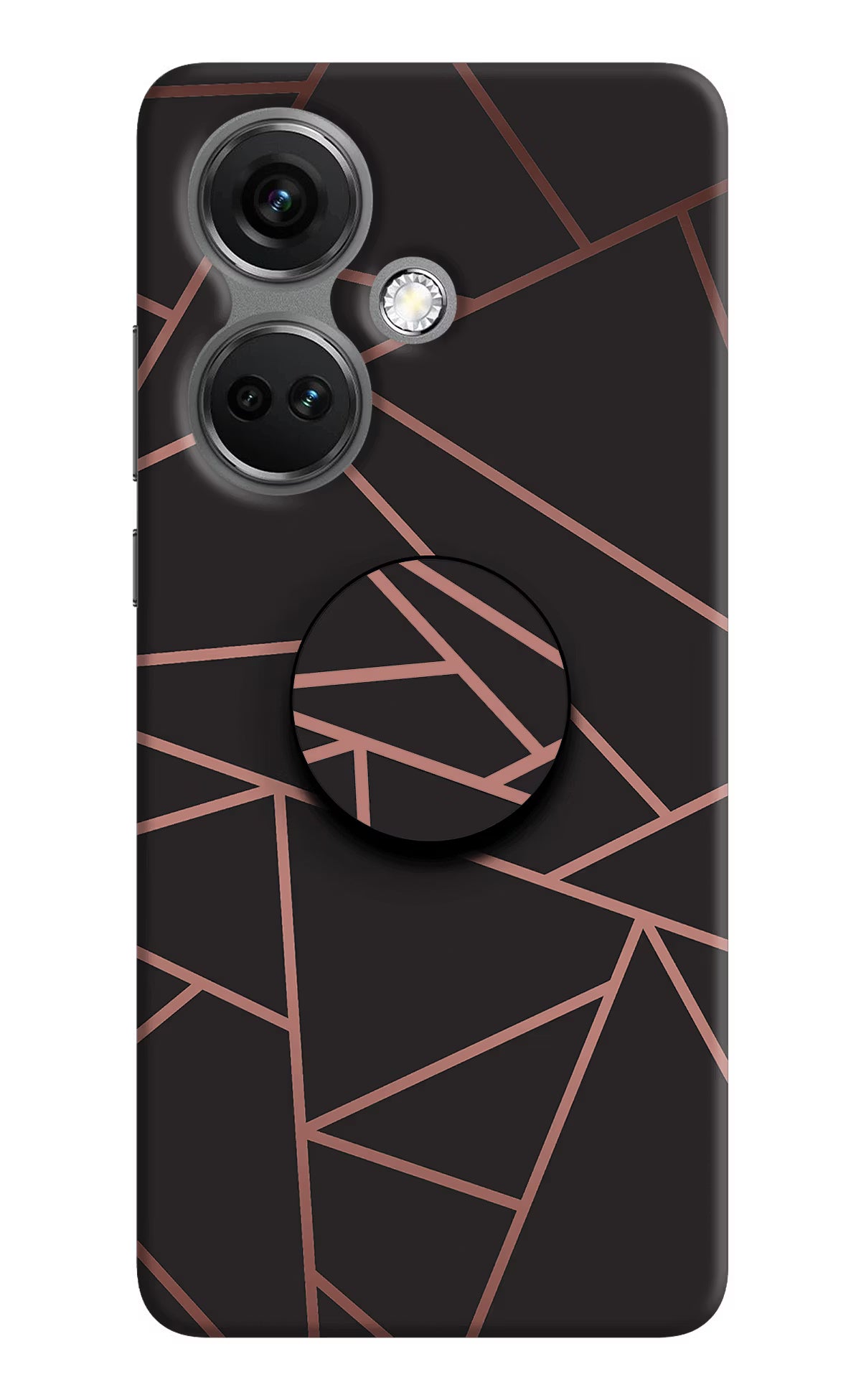 Geometric Pattern OnePlus Nord CE 3 5G Pop Case by Casekaro