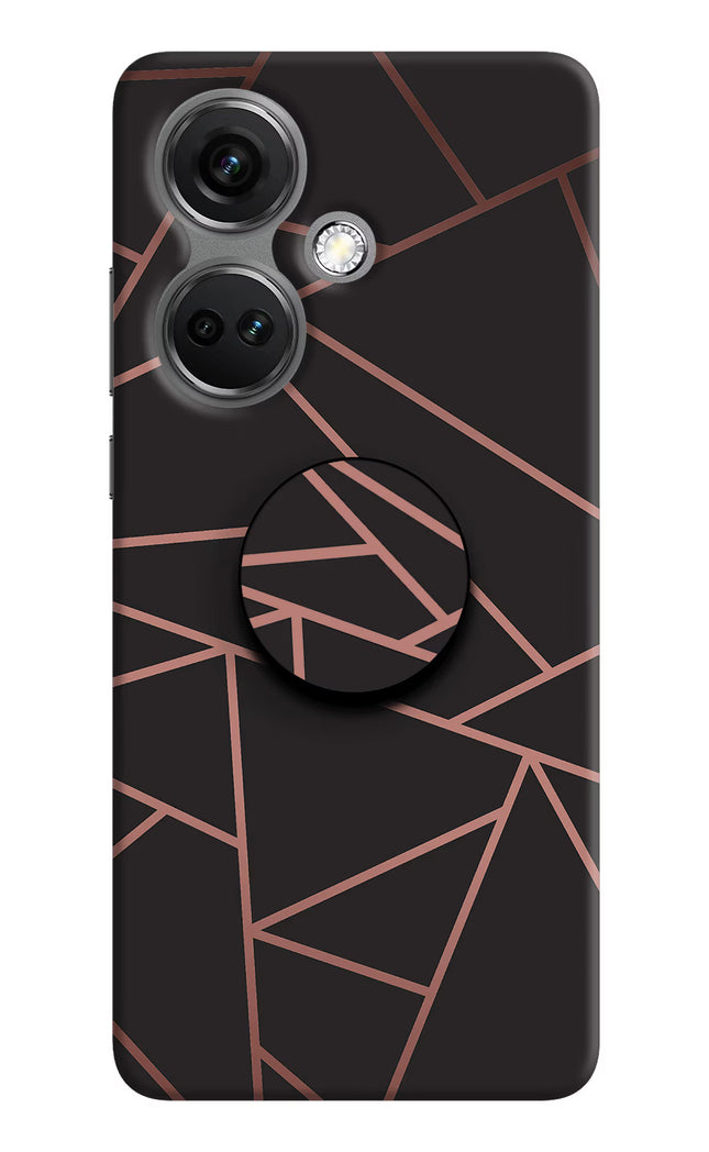 Geometric Pattern OnePlus Nord CE 3 5G Pop Case by Casekaro