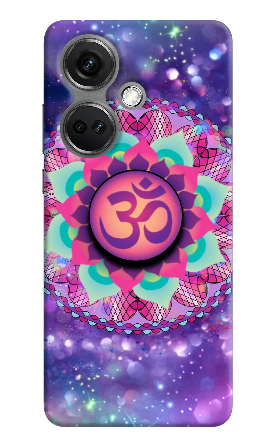 Om Purple OnePlus Nord CE 3 5G Pop Case, Hard case