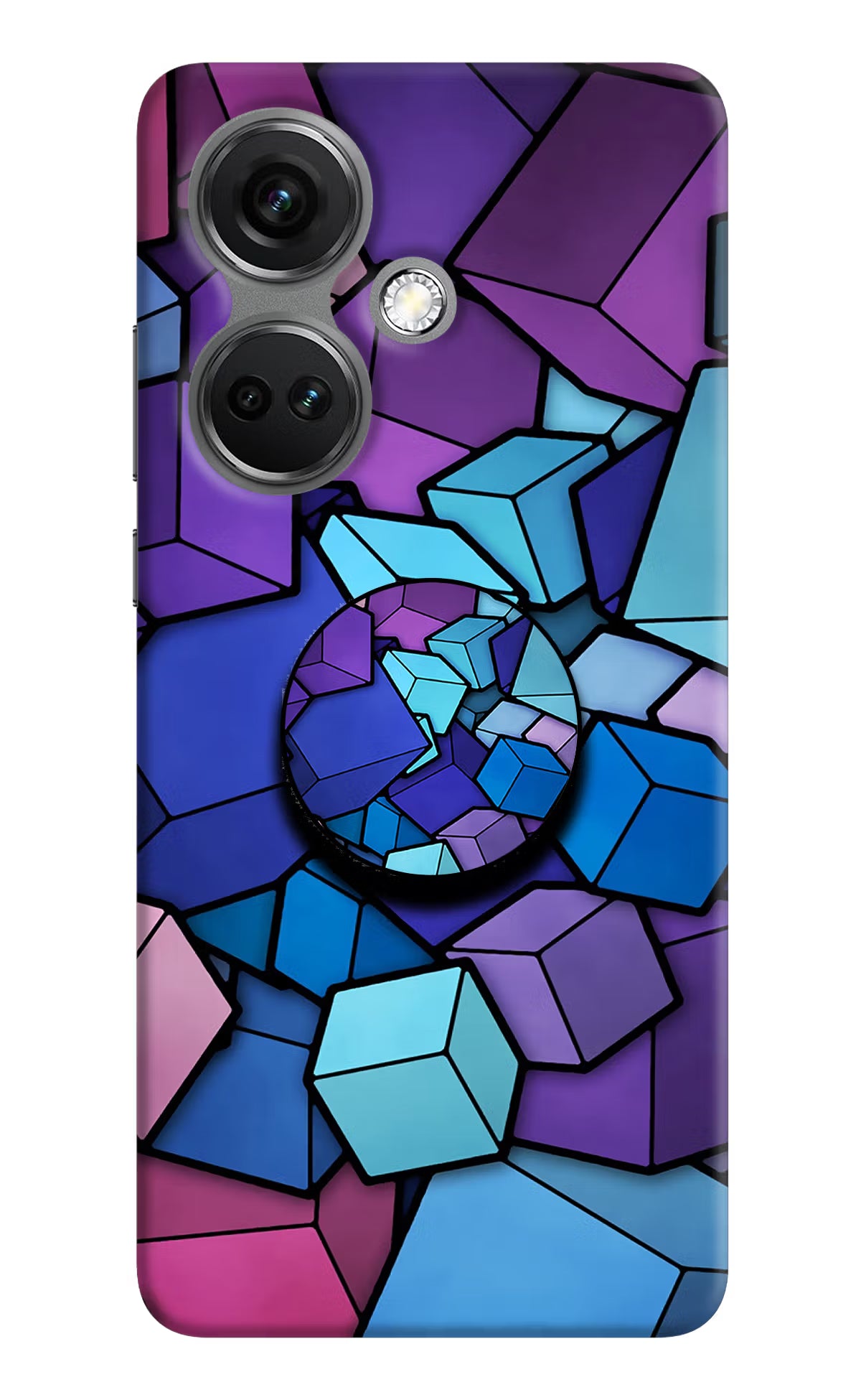 Cubic Abstract OnePlus Nord CE 3 5G Pop Case by Casekaro