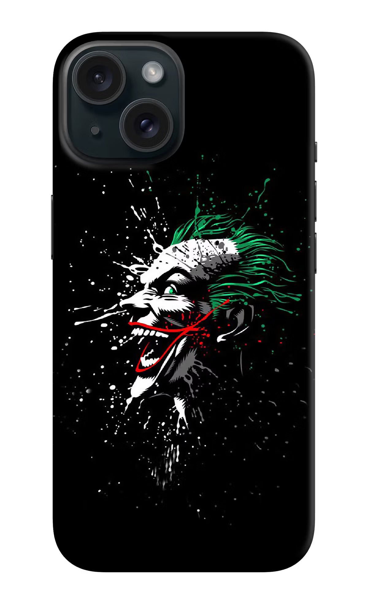 Joker iPhone 15 Hard Case Back Cover by Casekaro