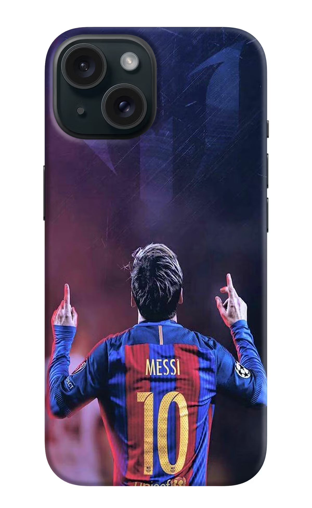 Messi iPhone 15 Hard Case Back Cover by Casekaro