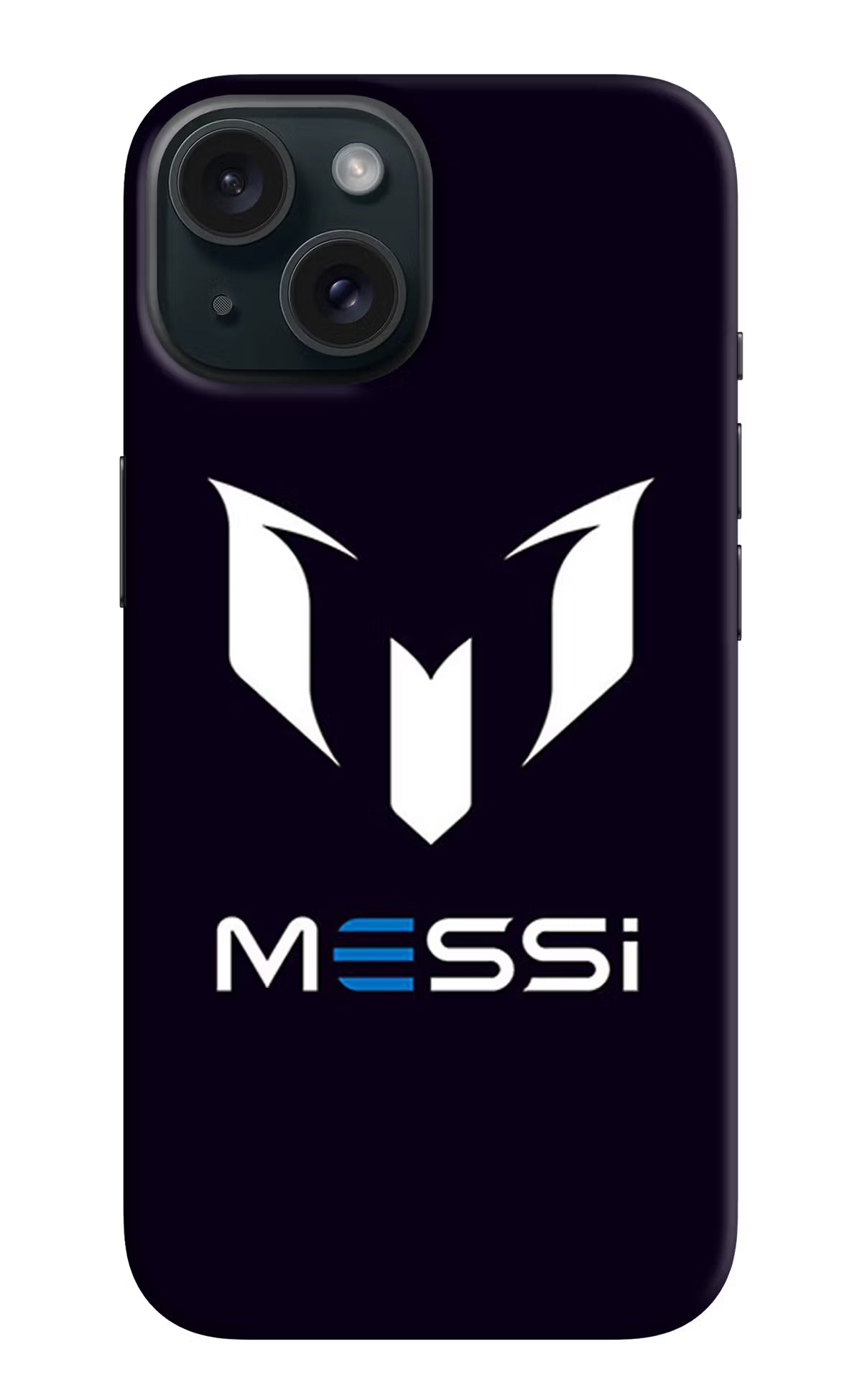 Messi Logo iPhone 15 Hard Case Back Cover by Casekaro