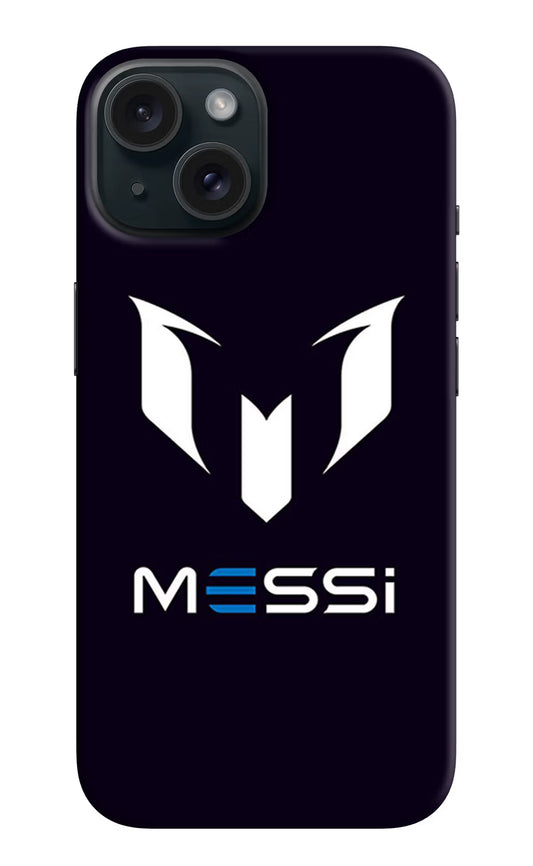 Messi Logo iPhone 15 Hard Case Back Cover by Casekaro
