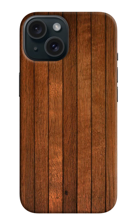 Wooden Artwork Bands iPhone 15 Hard Case Back Cover by Casekaro