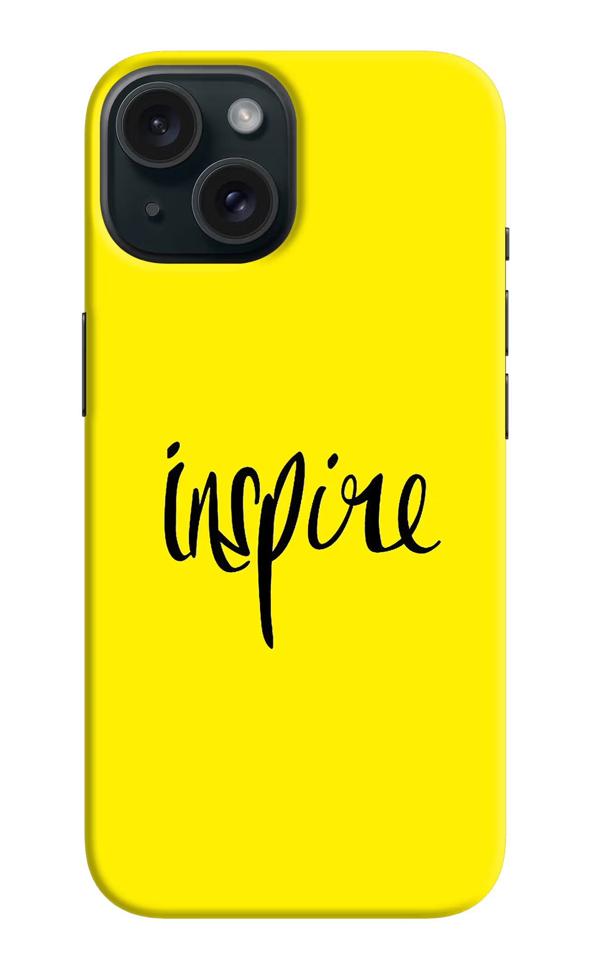 Inspire iPhone 15 Hard Case Back Cover by Casekaro