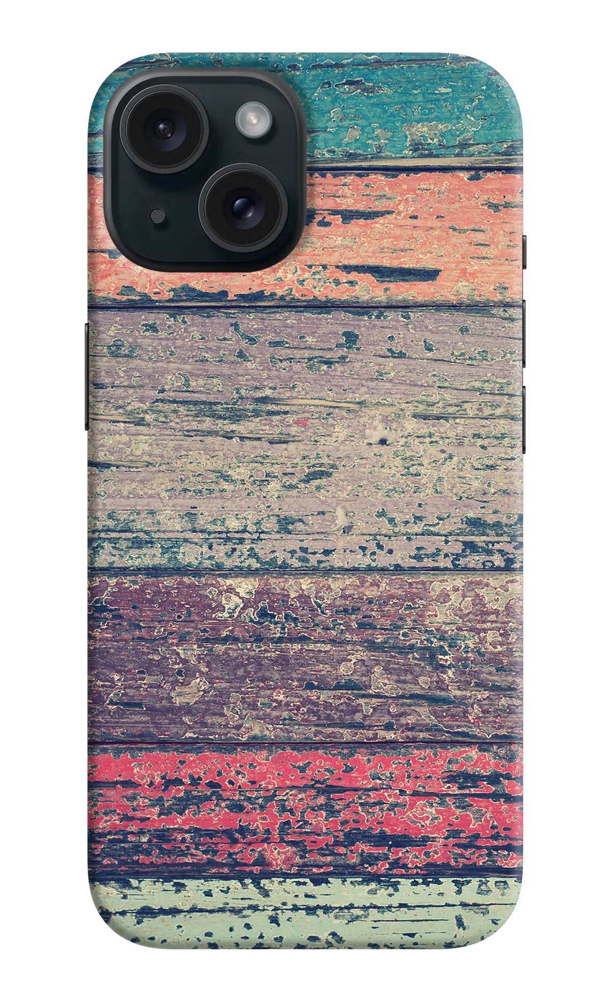 Colourful Wall iPhone 15 Hard Case Back Cover by Casekaro