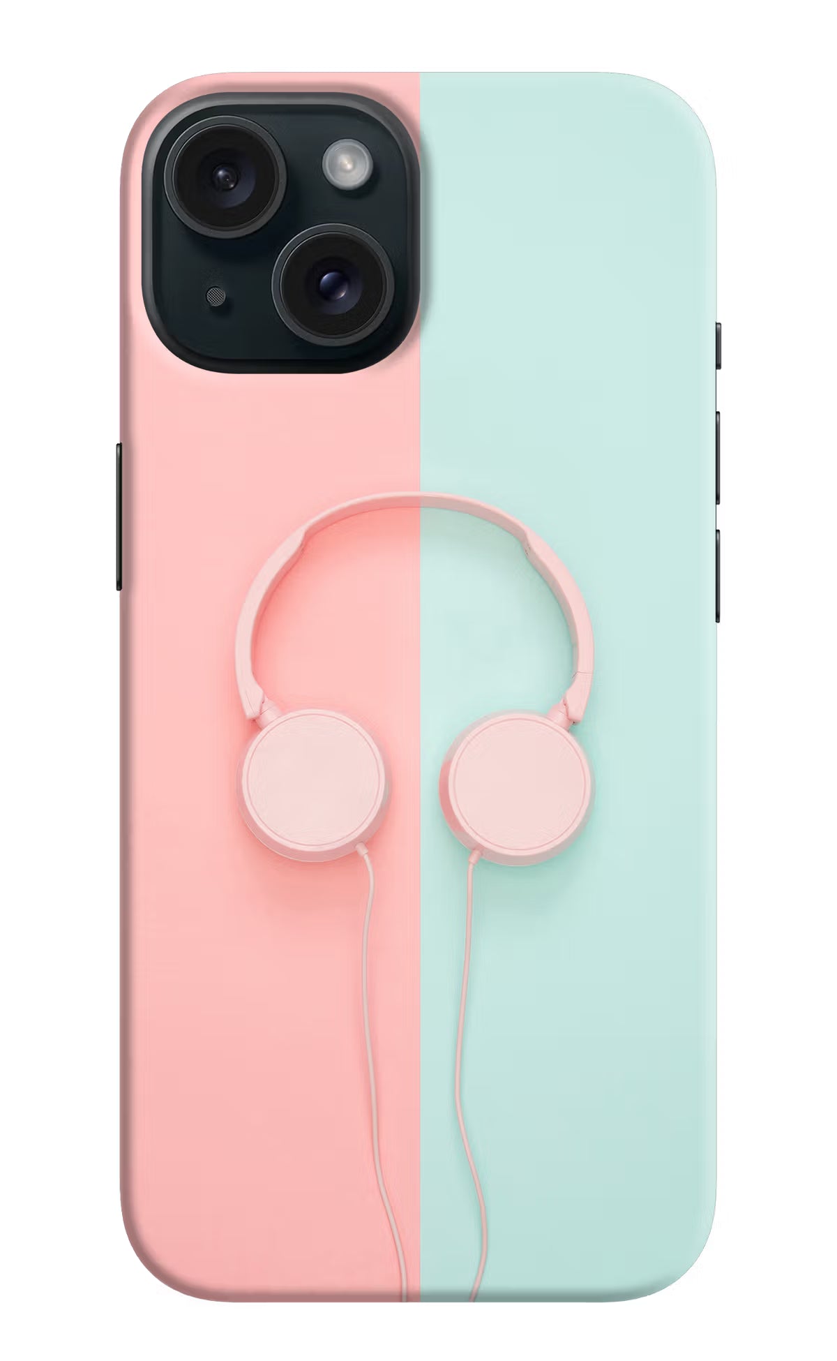 Music Lover iPhone 15 Hard Case Back Cover by Casekaro