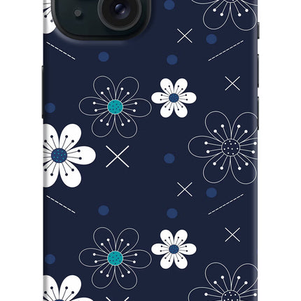 Flowers iPhone 15 Hard Case Back Cover by Casekaro