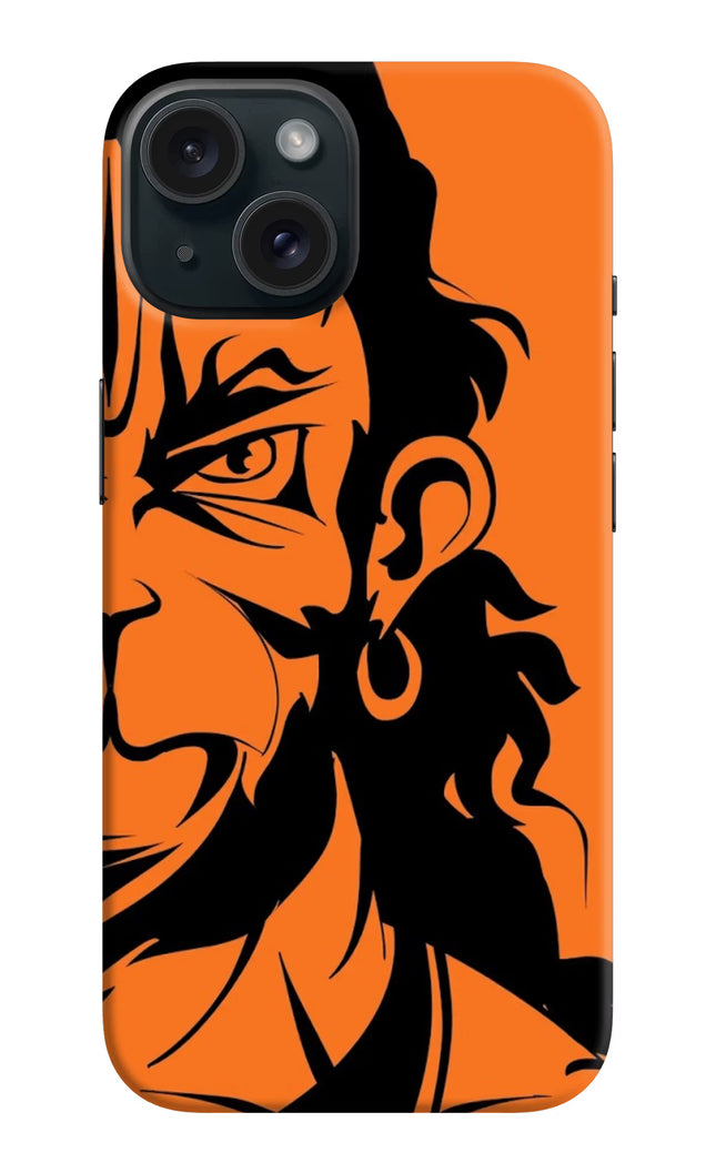 Hanuman iPhone 15 Hard Case Back Cover by Casekaro