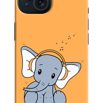 High On Music iPhone 15 Hard Case Back Cover by Casekaro