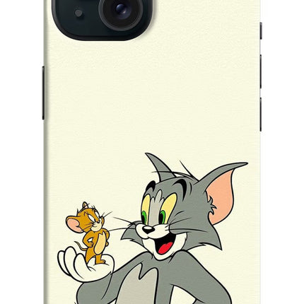 Tom & Jerry iPhone 15 Hard Case Back Cover by Casekaro