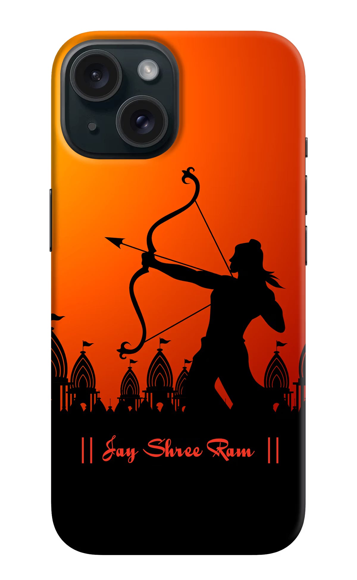 Lord Ram - 4 iPhone 15 Hard Case Back Cover by Casekaro