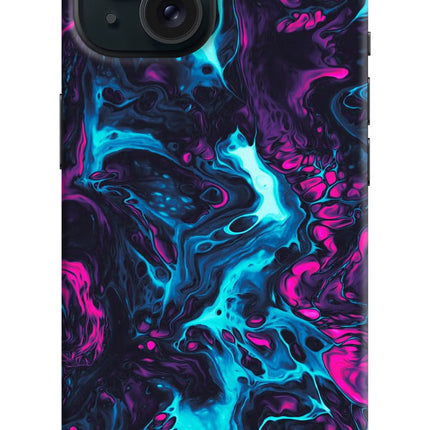 Abstract iPhone 15 Hard Case Back Cover by Casekaro