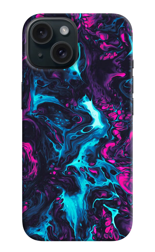 Abstract iPhone 15 Hard Case Back Cover by Casekaro