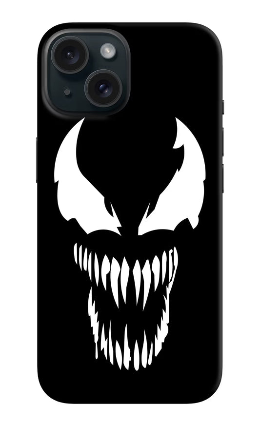 Venom iPhone 15 Hard Case Back Cover by Casekaro