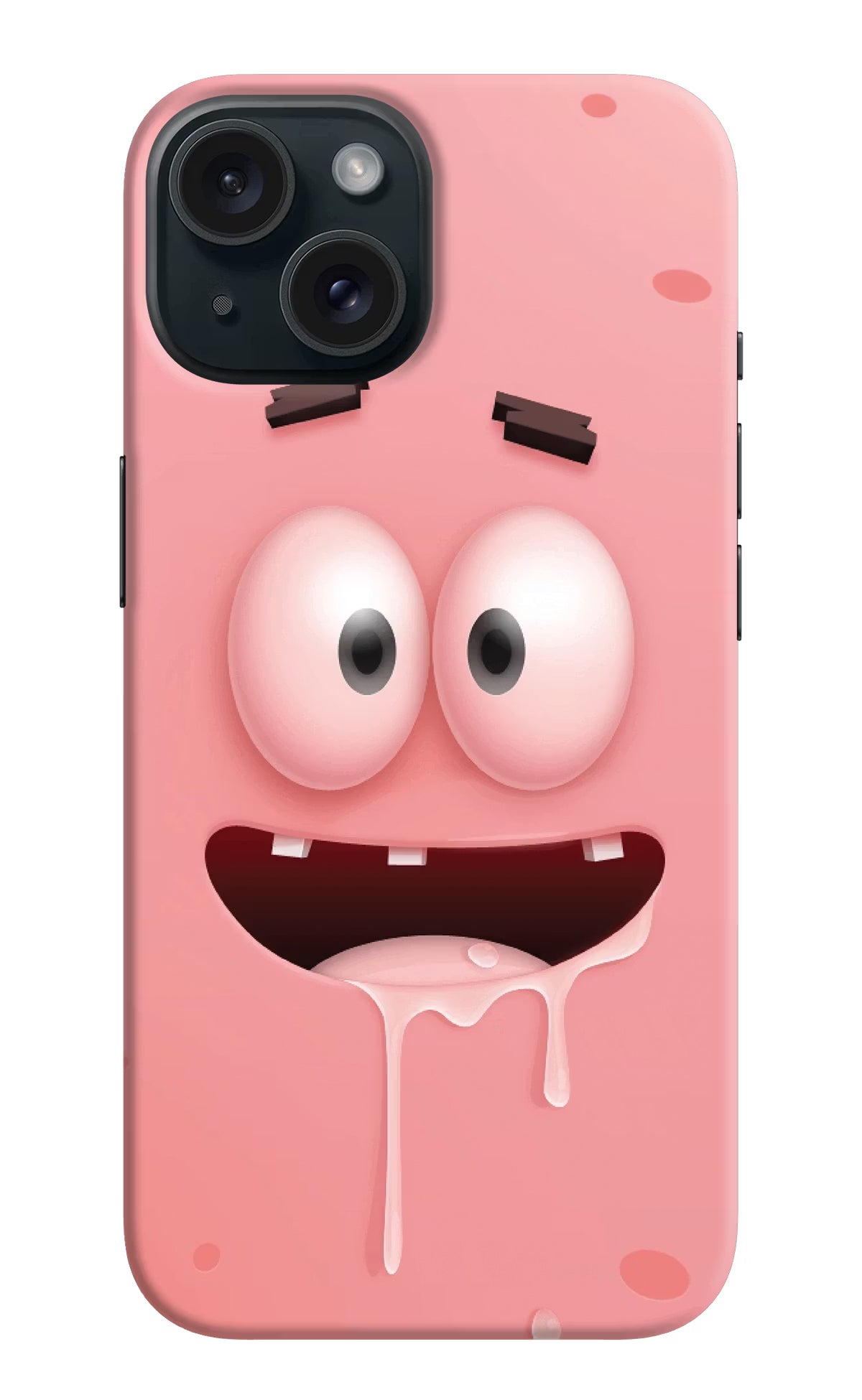 Sponge 2 iPhone 15 Hard Case Back Cover by Casekaro