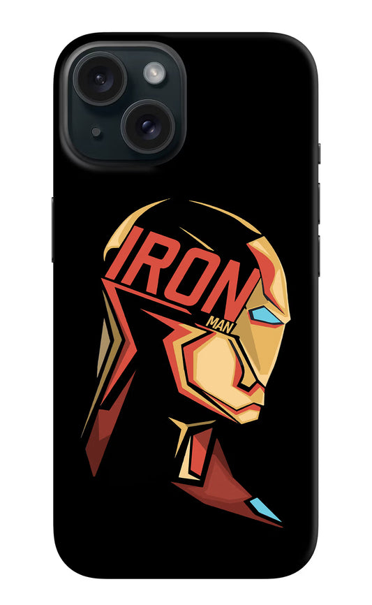 IronMan iPhone 15 Hard Case Back Cover by Casekaro
