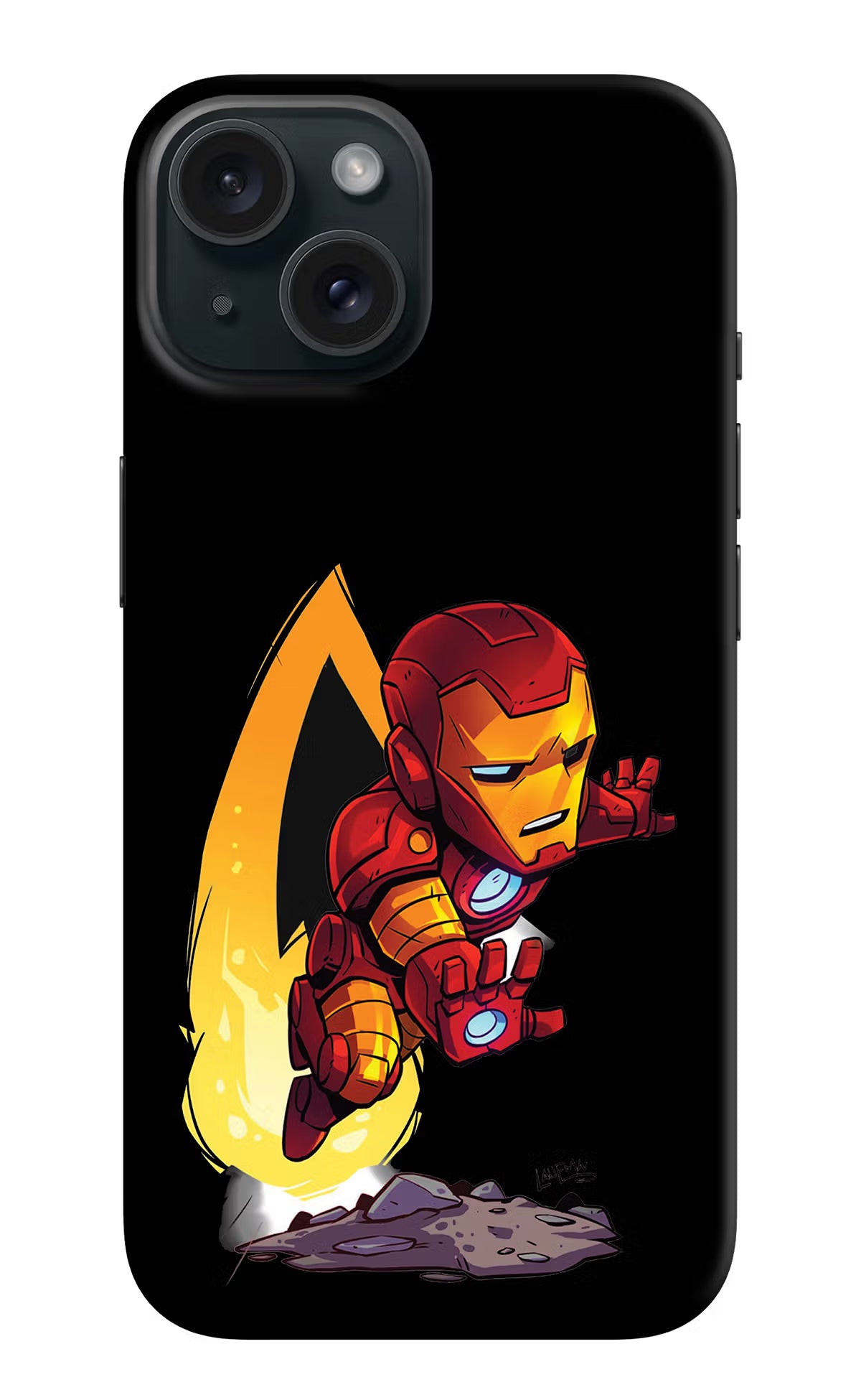 IronMan iPhone 15 Hard Case Back Cover by Casekaro