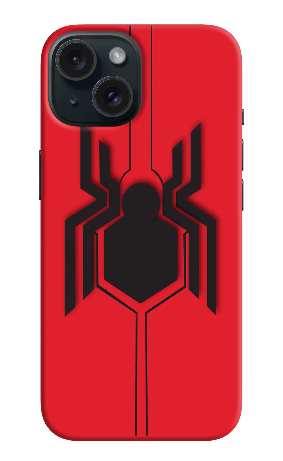 Spider iPhone 15 Hard Case Back Cover by Casekaro