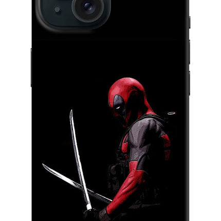 Deadpool iPhone 15 Hard Case Back Cover by Casekaro