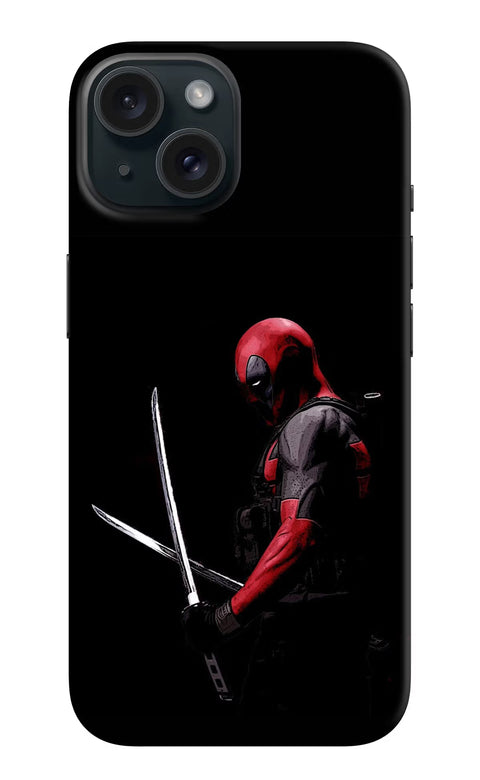 Deadpool iPhone 15 Back Cover
