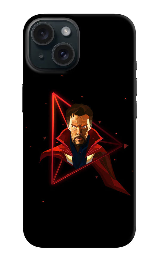 Doctor Ordinary iPhone 15 Hard Case Back Cover by Casekaro