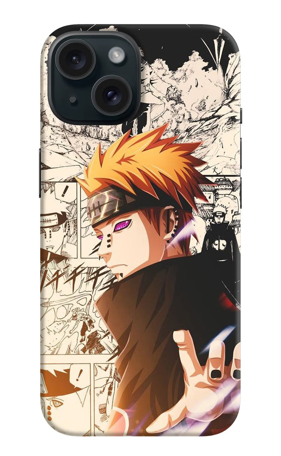 Pain Anime iPhone 15 Back Cover, Hard case