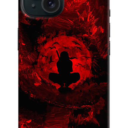 Itachi Uchiha iPhone 15 Hard Case Back Cover by Casekaro