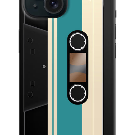 Cassette iPhone 15 Hard Case Back Cover by Casekaro