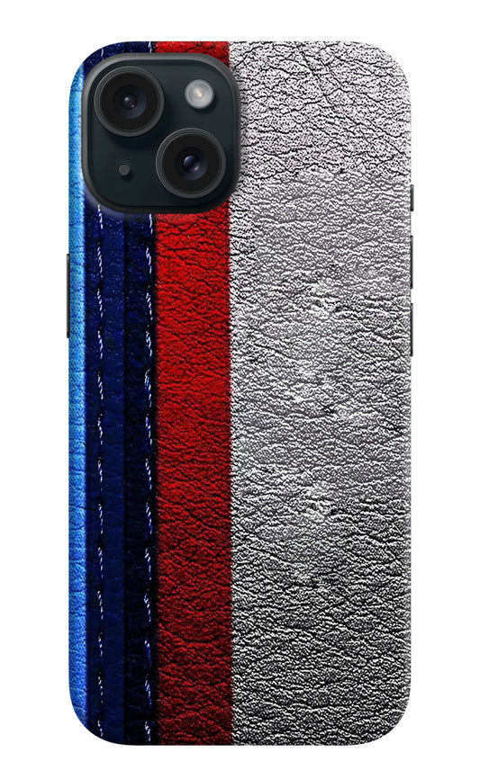 BMW Stripes iPhone 15 Back Cover