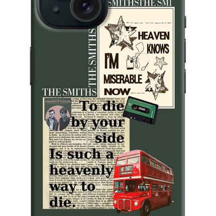 The Smiths iPhone 15 Hard Case Back Cover by Casekaro