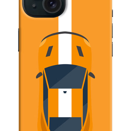 Highway Pursuit iPhone 15 Hard Case Back Cover by Casekaro