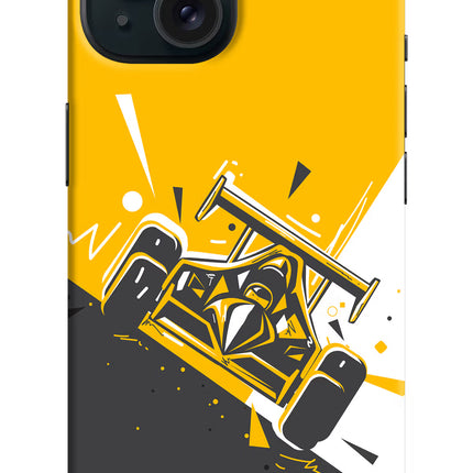 Track King iPhone 15 Hard Case Back Cover by Casekaro