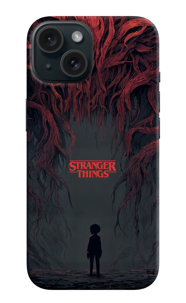 Ordinary Things Dark Side iPhone 15 Hard Case Back Cover by Casekaro
