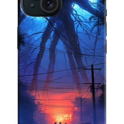 Ordinary Things Shadow iPhone 15 Hard Case Back Cover by Casekaro