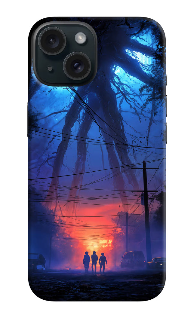 Ordinary Things Shadow iPhone 15 Hard Case Back Cover by Casekaro