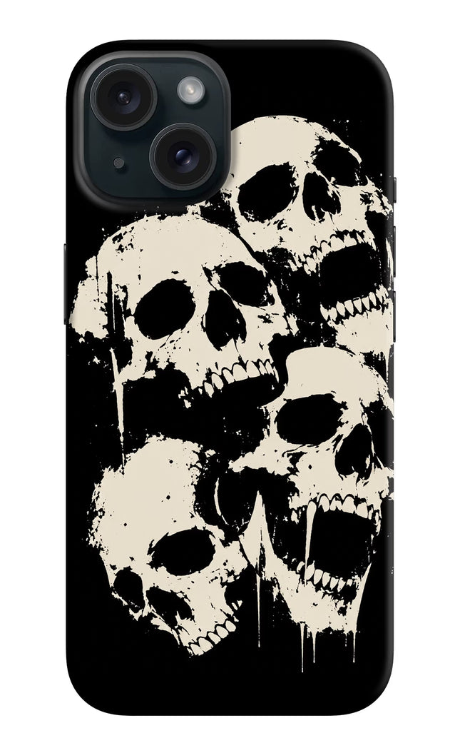 Dead Stack iPhone 15 Hard Case Back Cover by Casekaro