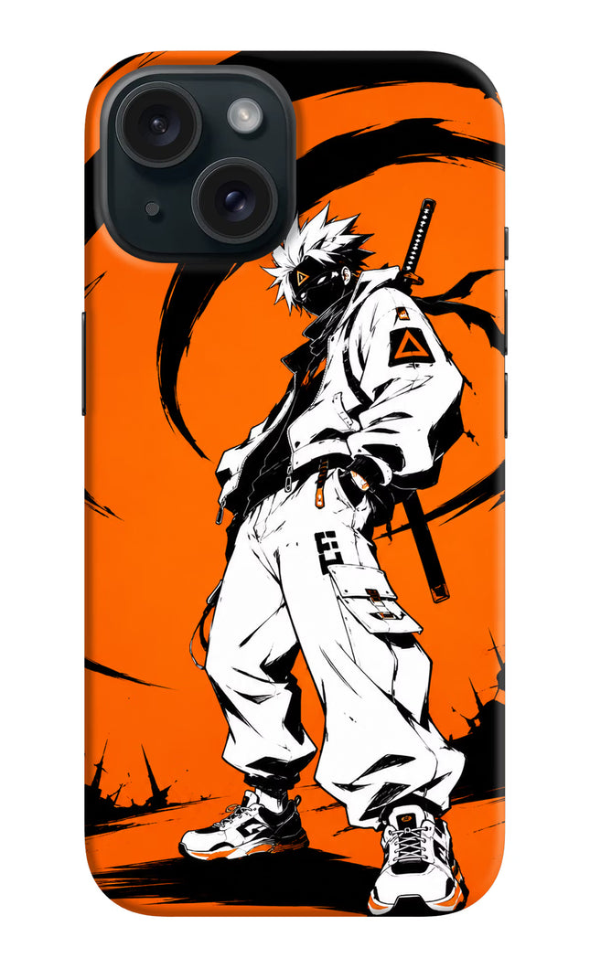 Street Samurai  iPhone 15 Hard Case Back Cover by Casekaro