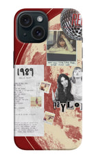 Taylor Swift iPhone 15 Hard Case Back Cover by Casekaro