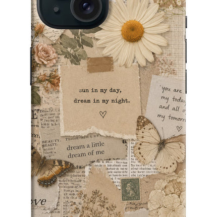 Vintage case iPhone 15 Hard Case Back Cover by Casekaro