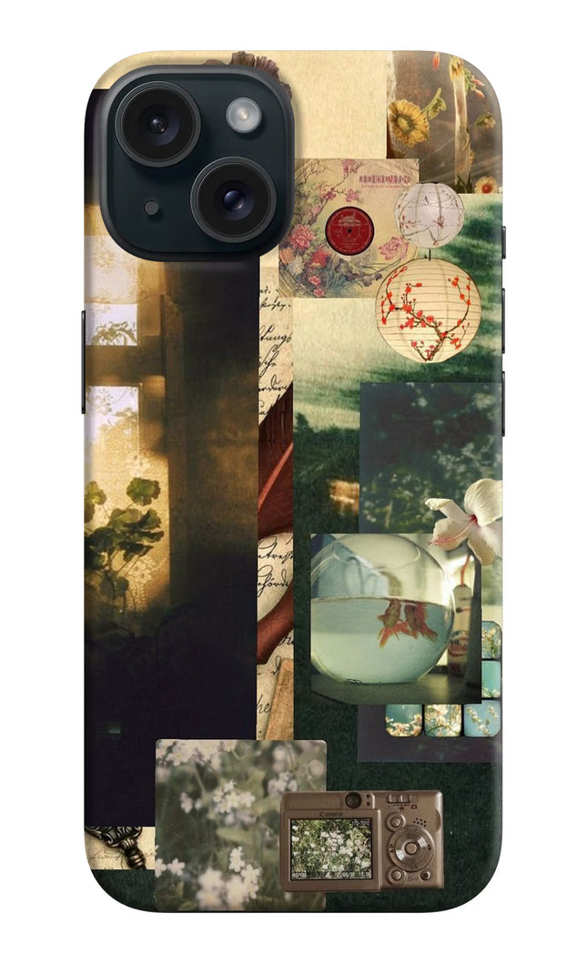 Summer iPhone 15 Hard Case Back Cover by Casekaro