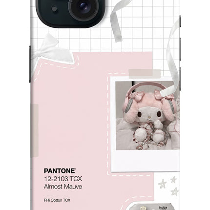 Pantone Asthetic iPhone 15 Hard Case Back Cover by Casekaro